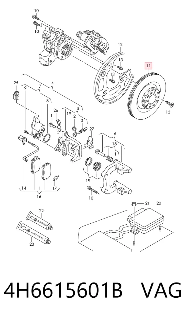  4H6615601B VAG