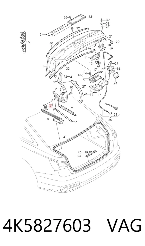  4K5827603 VAG