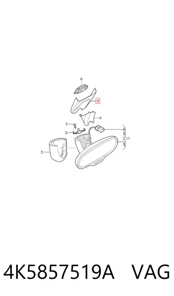  4K5857519A VAG