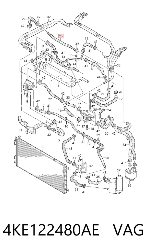  4KE122480AE VAG