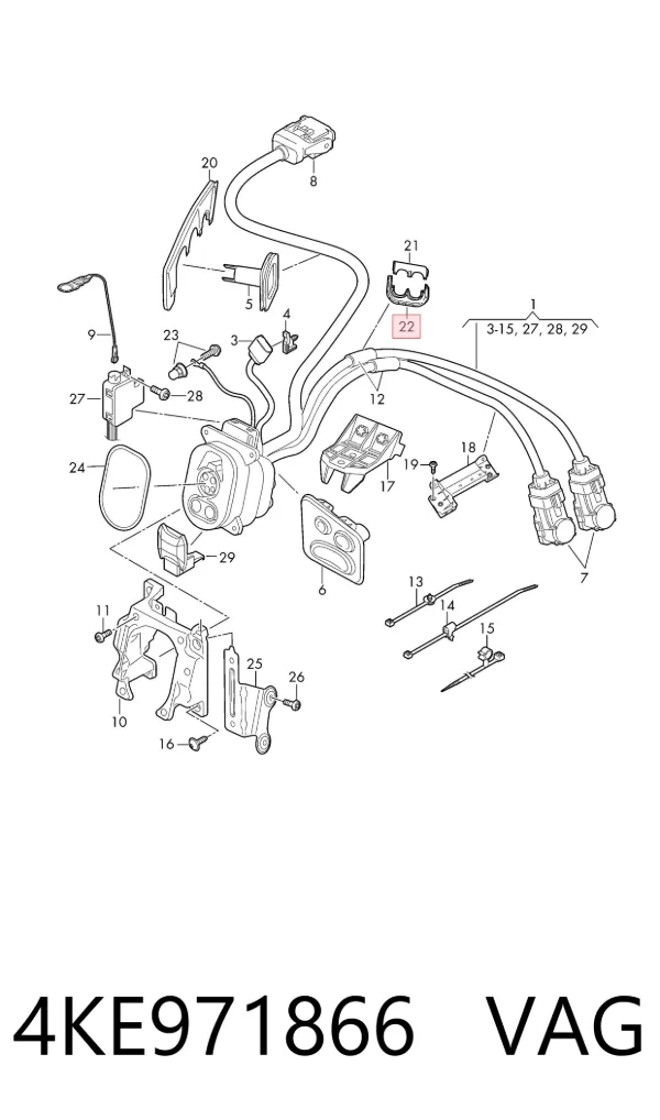  4KE971866 VAG