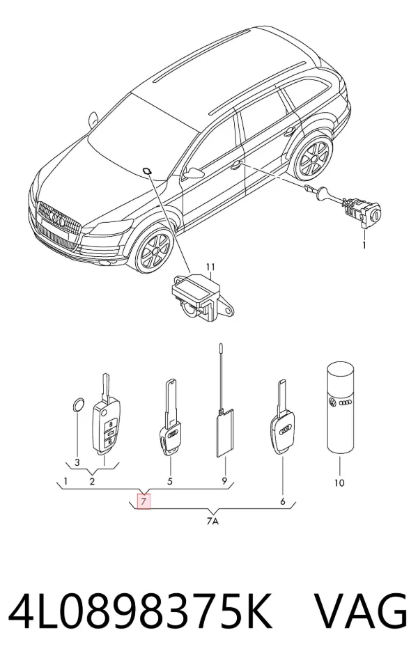  4L0898375K VAG