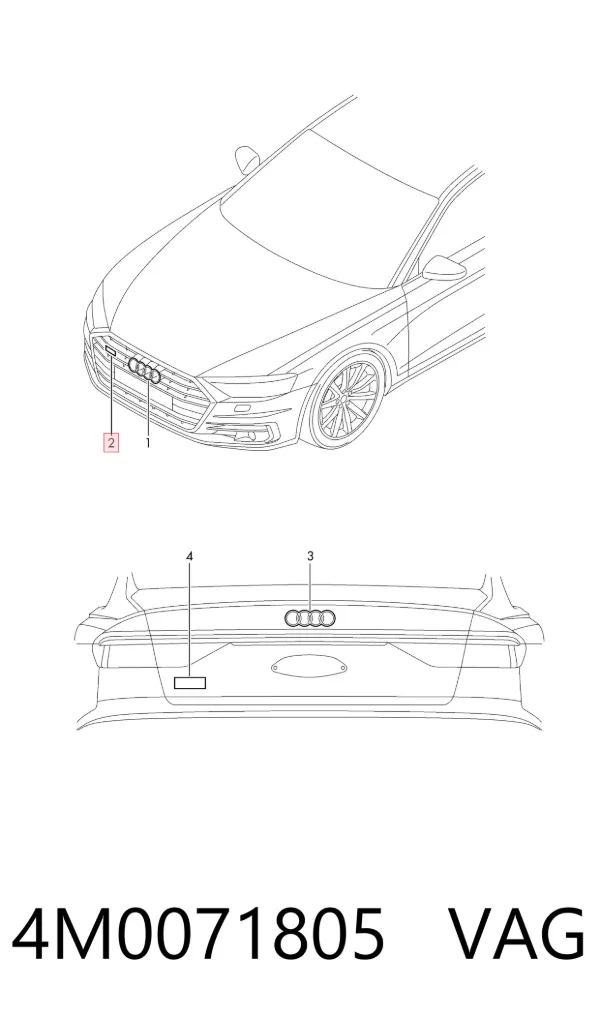  4M0071805 VAG