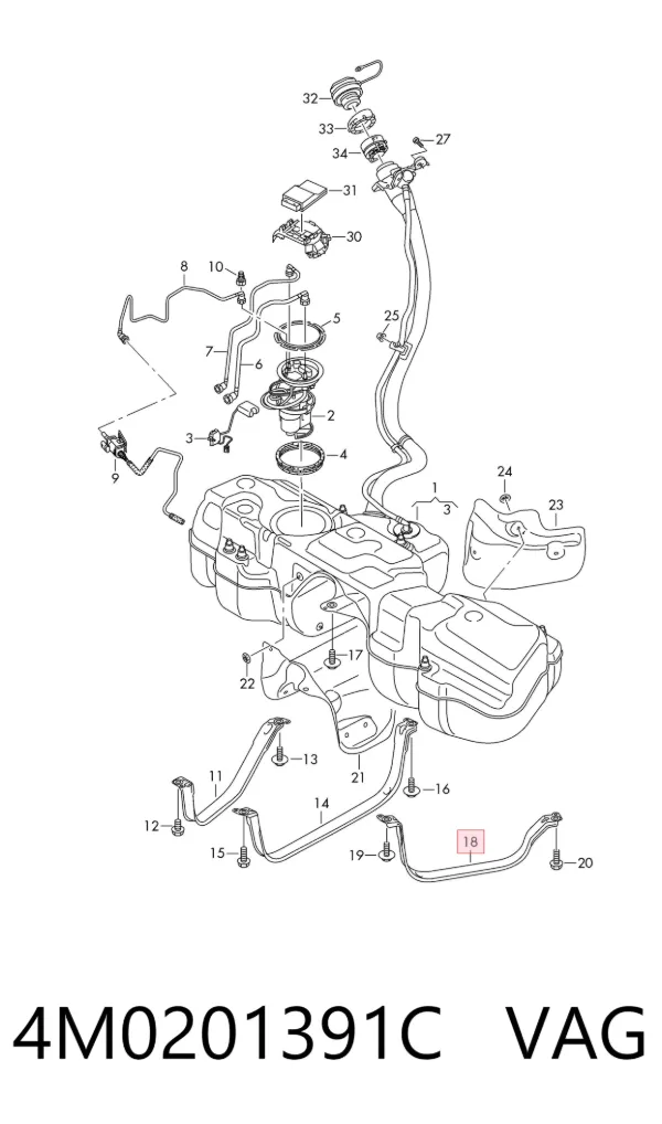  4M0201391C VAG