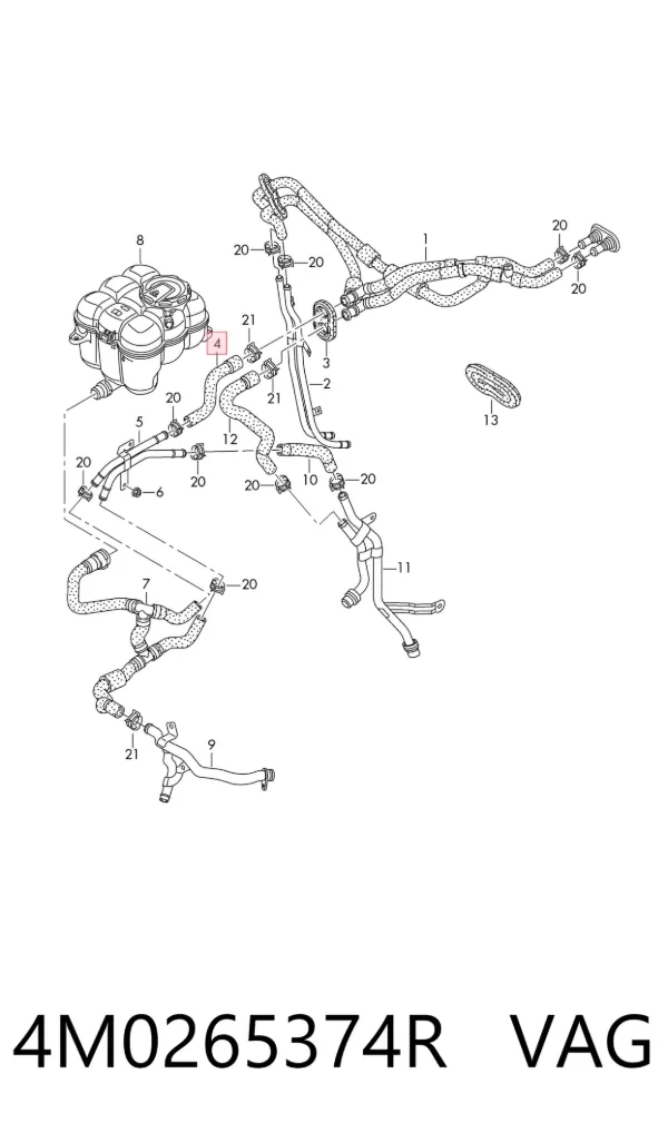  4M0265374R VAG