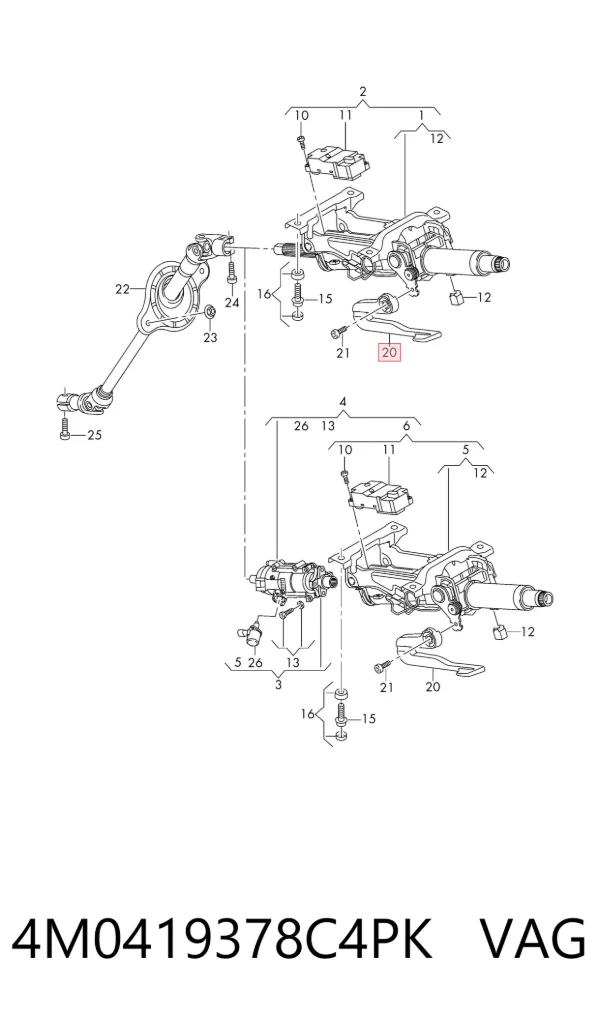  4M0419378C4PK VAG