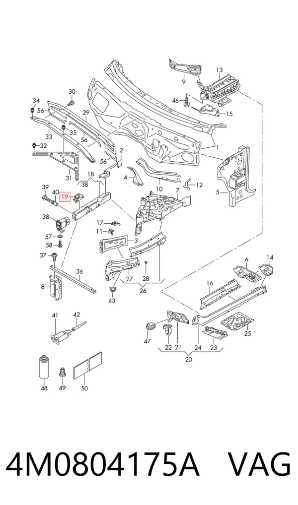  4M0804175A VAG