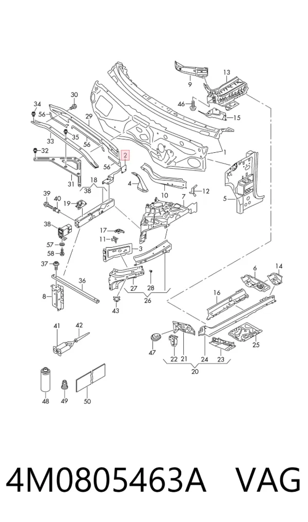  4M0805463A VAG