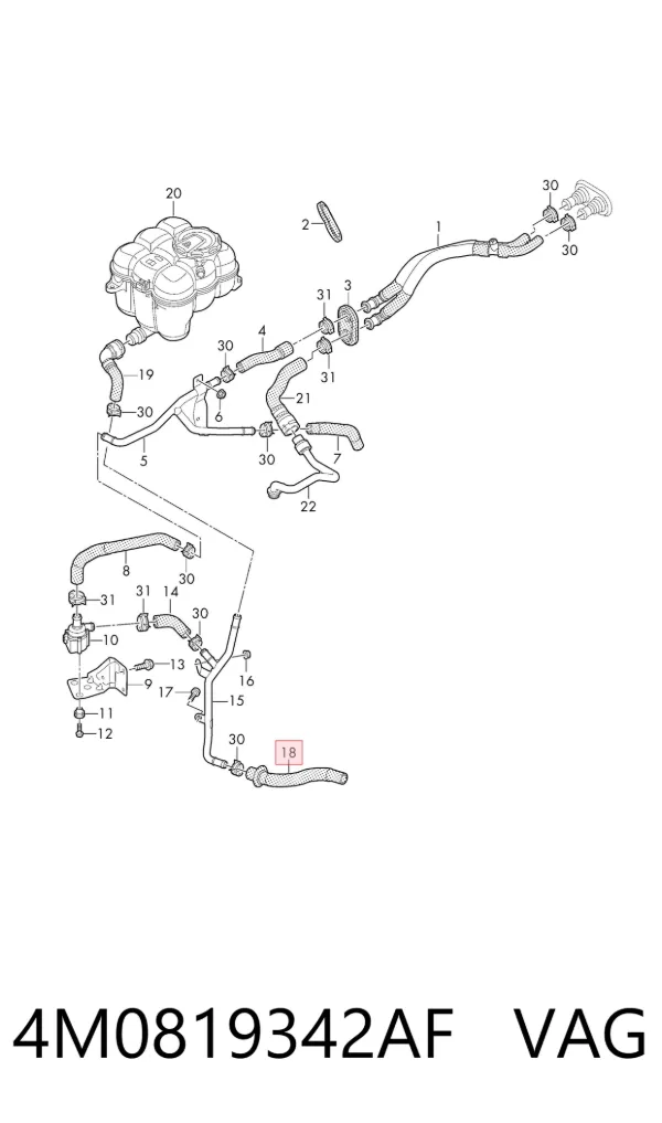  4M0819342AF VAG