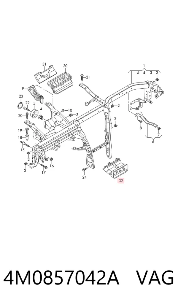  4M0857042A VAG