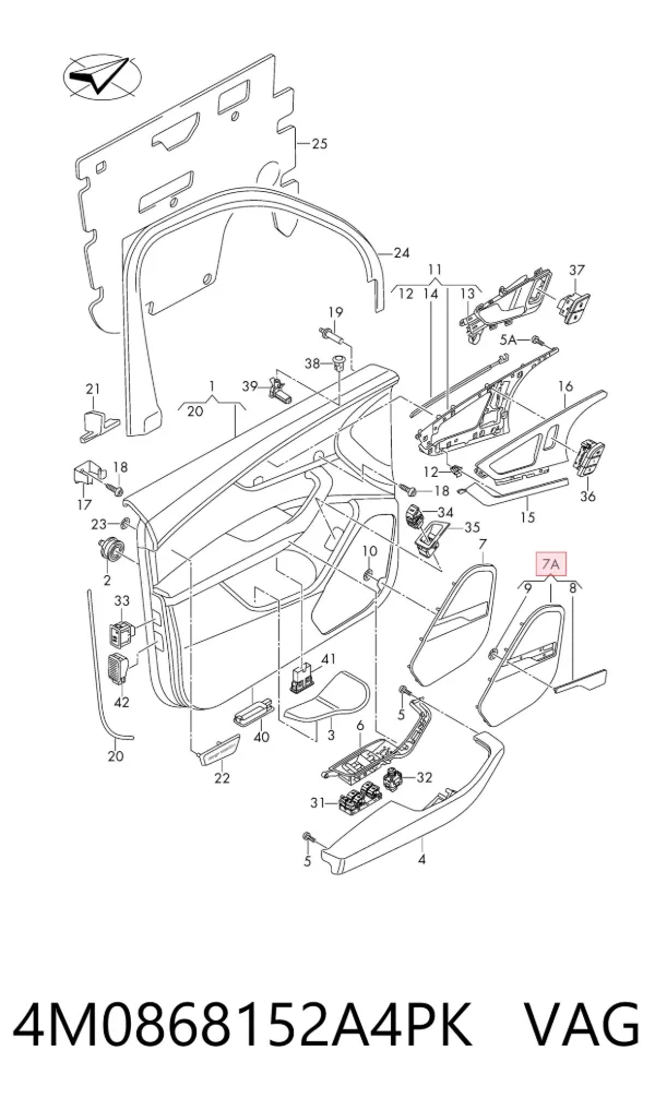  4M0868152A4PK VAG