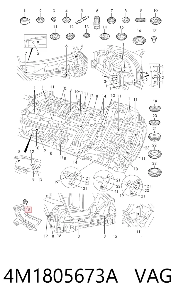 4M1805673A VAG