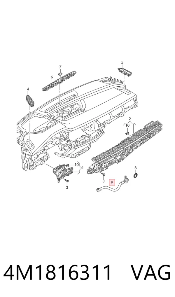  4M1816311 VAG