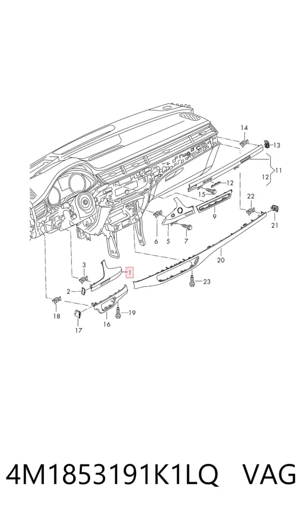 4M1853191K1LQ VAG