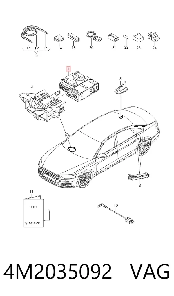  4M2035092 VAG