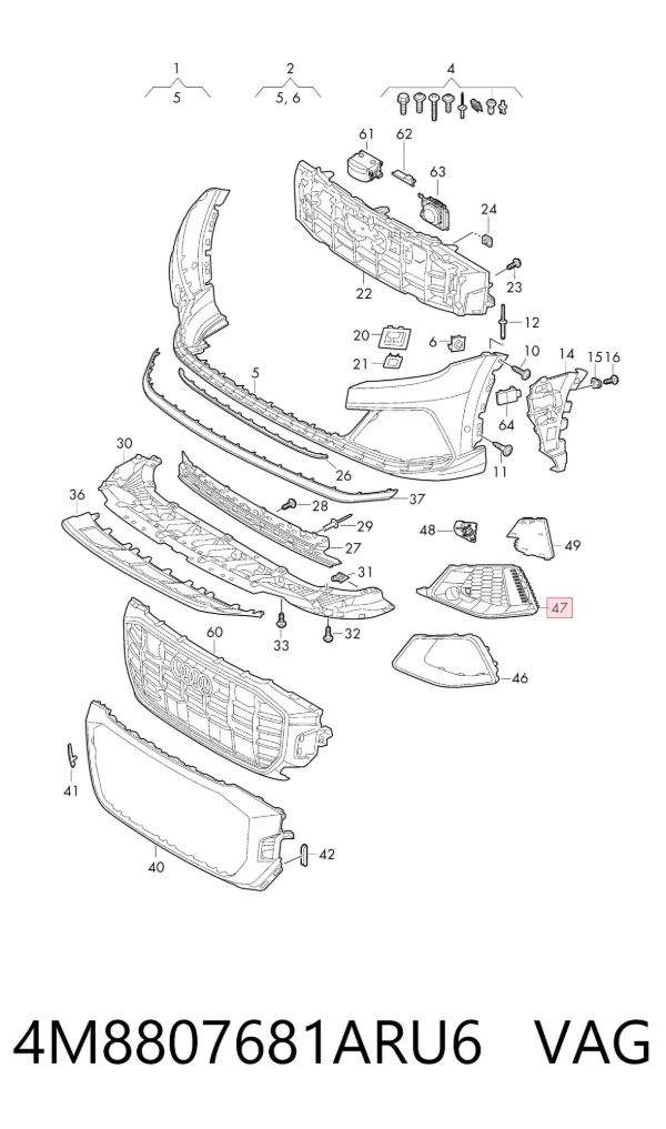  4M8807681ARU6 VAG
