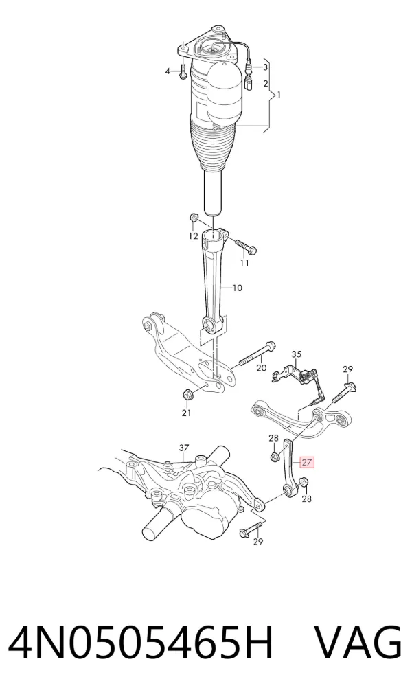  4N0505465H VAG