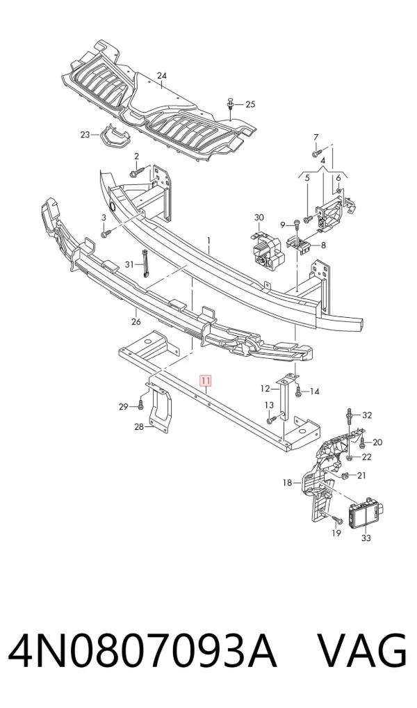  4N0807093A VAG