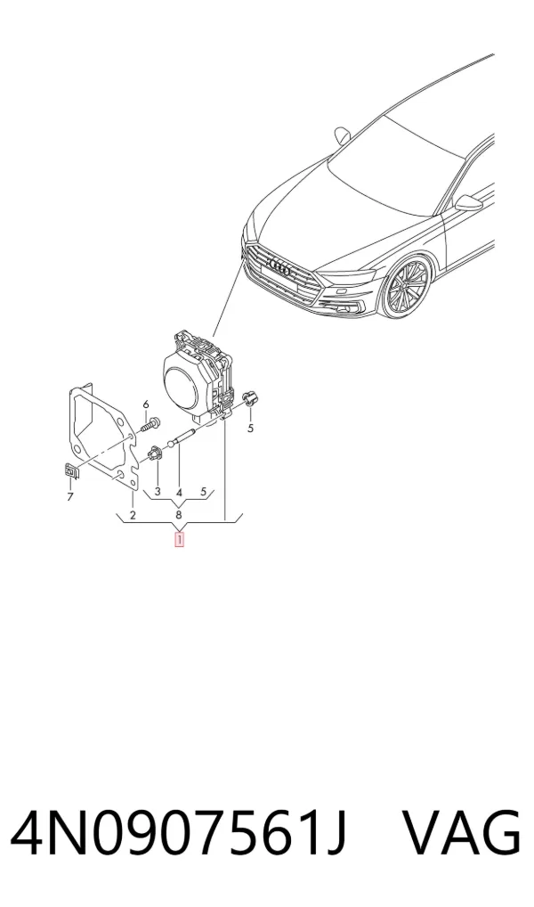 4N0907561J VAG