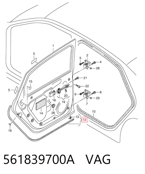  561839700A VAG