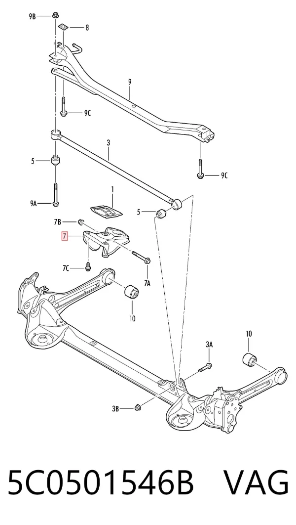  5C0501546B VAG