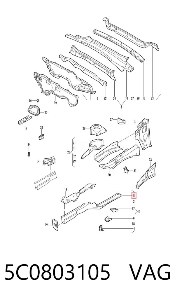  5C0803105 VAG