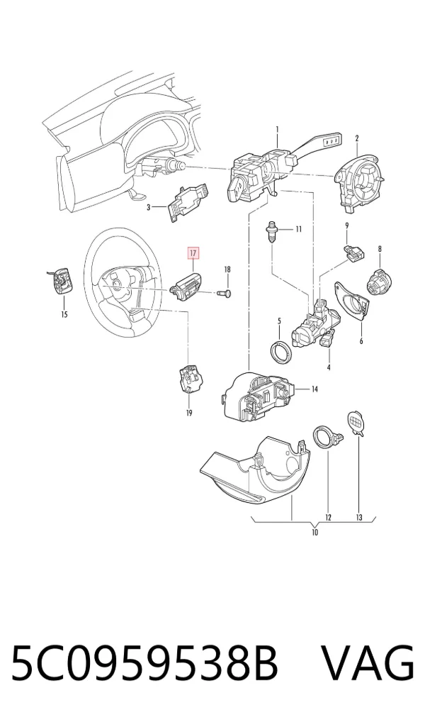  5C0959538B VAG