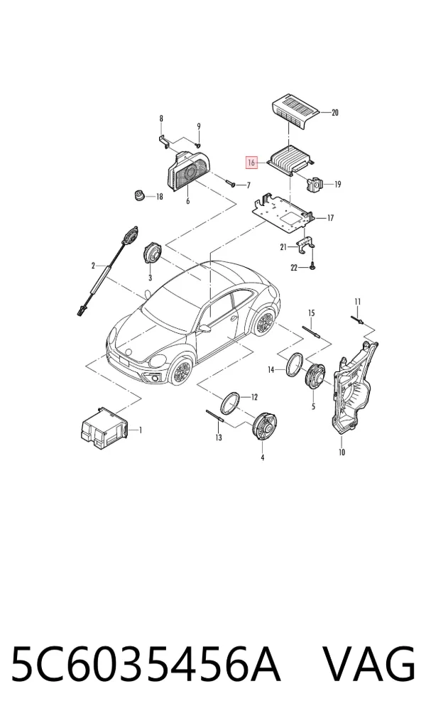  5C6035456A VAG