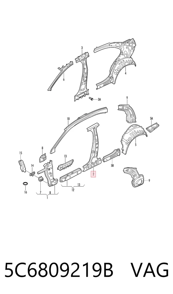  5C6809219B VAG
