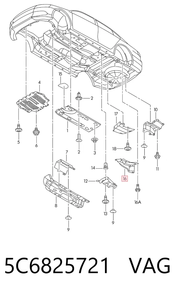  5C6825721 VAG
