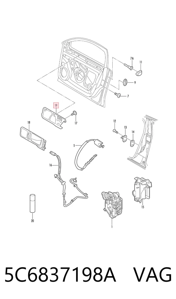  5C6837198A VAG