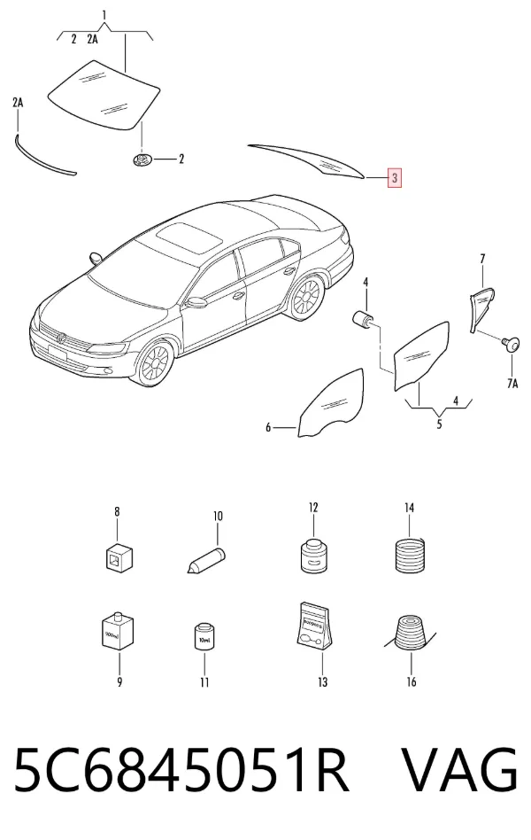  5C6845051R VAG