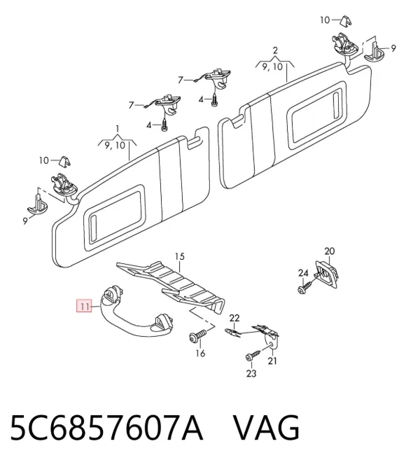  5C6857607A VAG