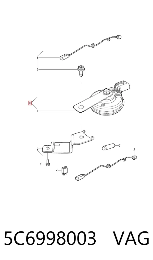  5C6998003 VAG