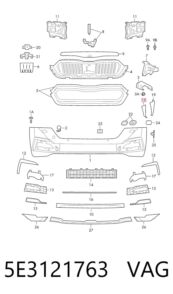  5E3121763 VAG