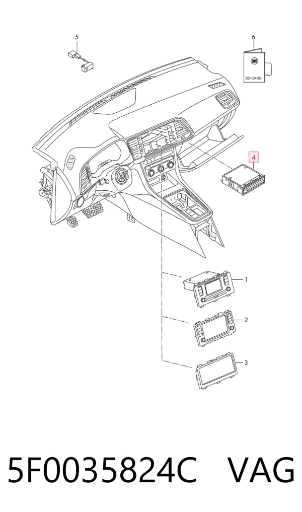  5F0035824C VAG