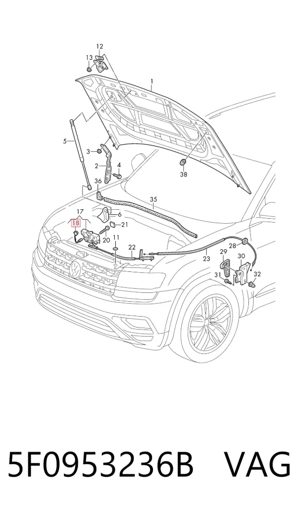  5F0953236B VAG