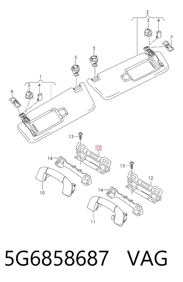  5G6858687 VAG