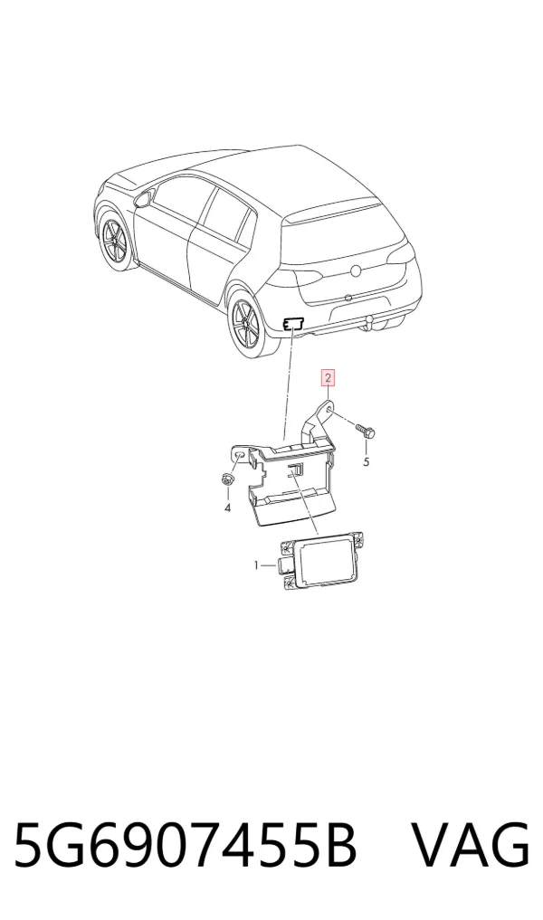  5G6907455B VAG