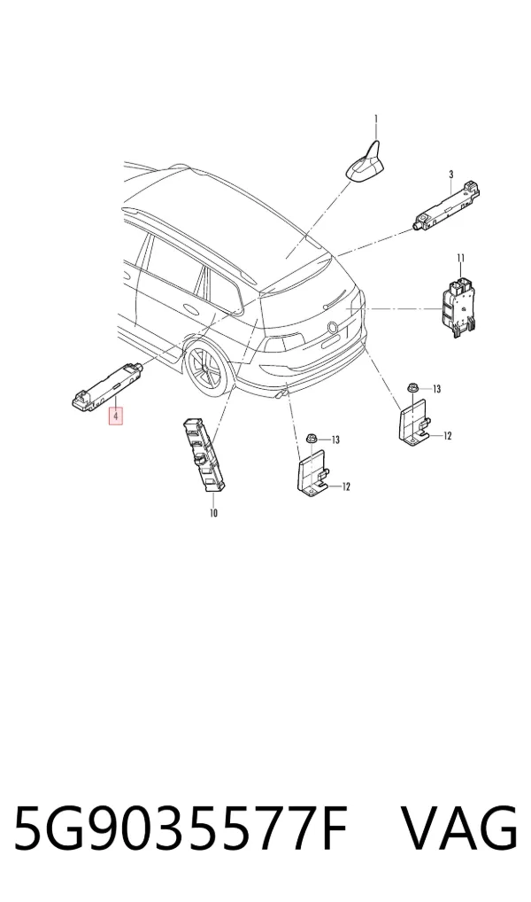  5G9035577F VAG