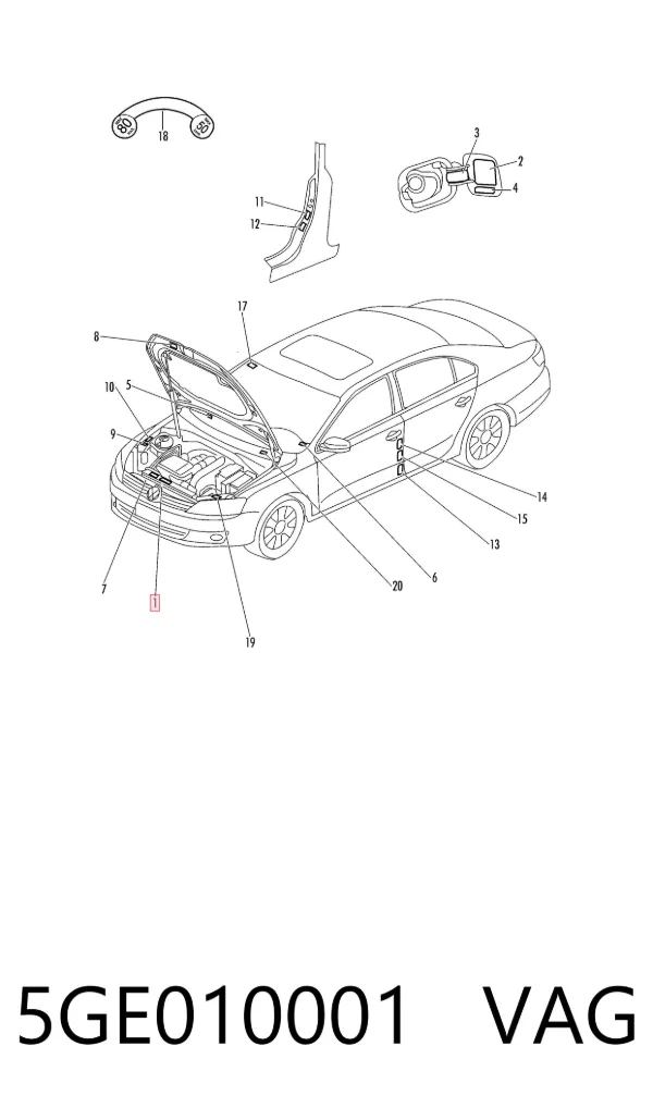  5GE010001 VAG