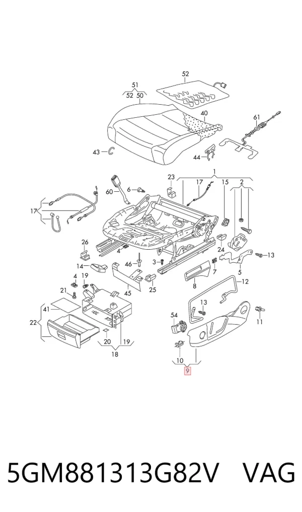  5GM881313G82V VAG