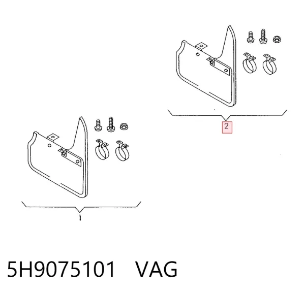  5H9075101 VAG