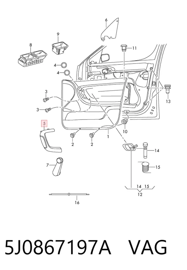  5J0867197A VAG