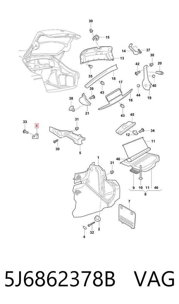  5J6862378B VAG