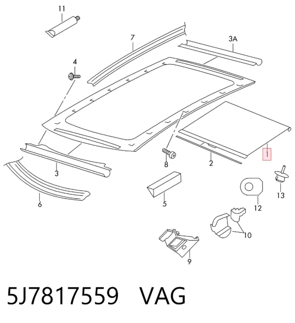  5J7817559 VAG