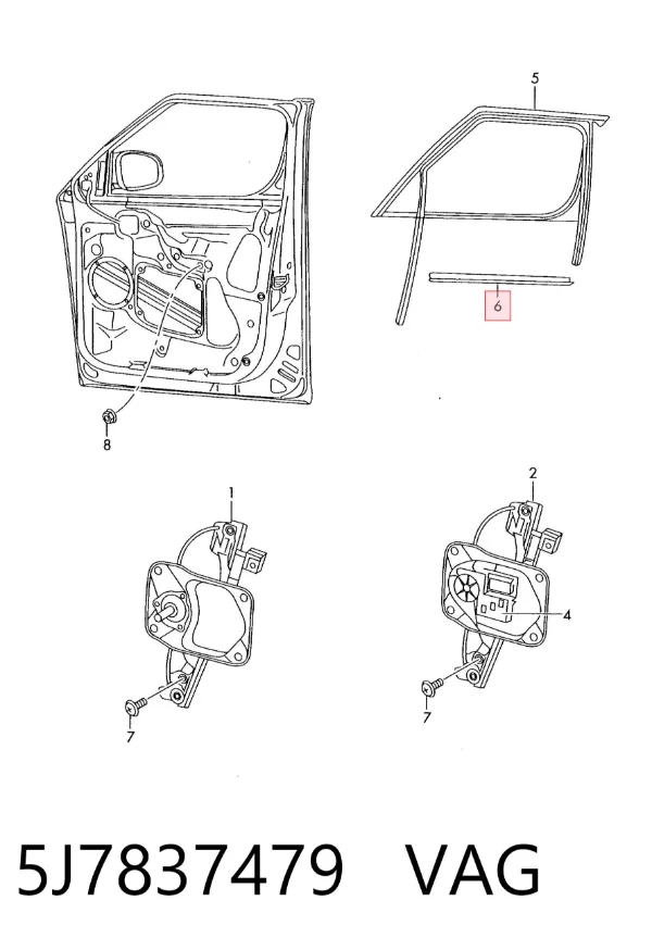  5J7837479 VAG