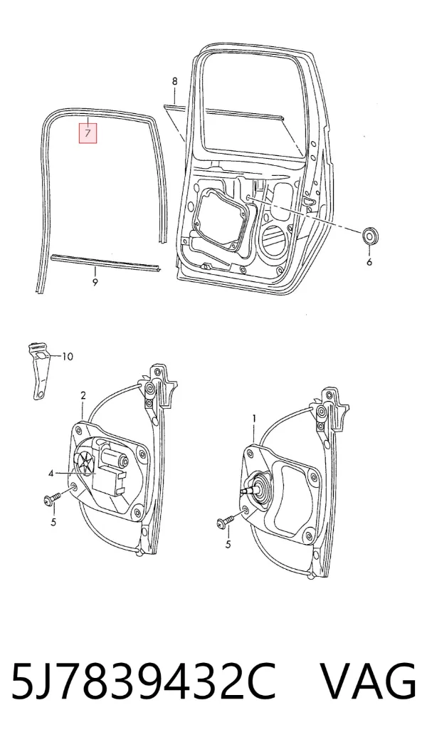  5J7839432C VAG