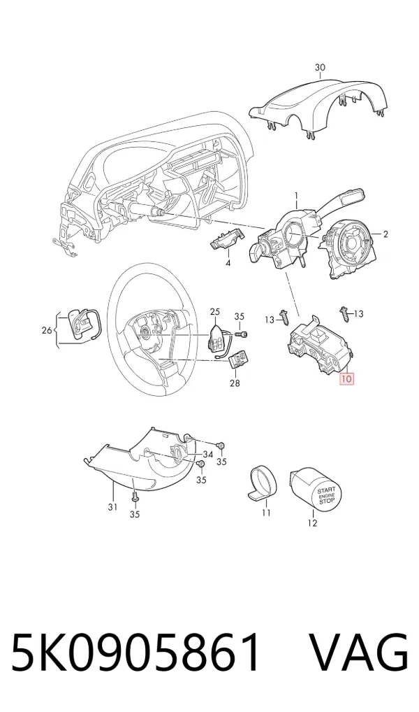  5K0905861 VAG