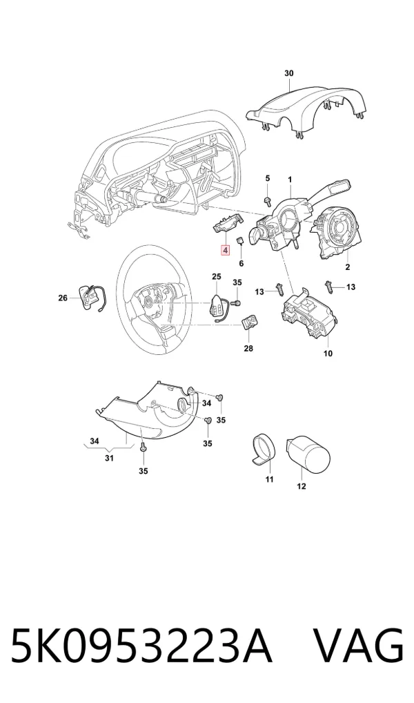  5K0953223A VAG
